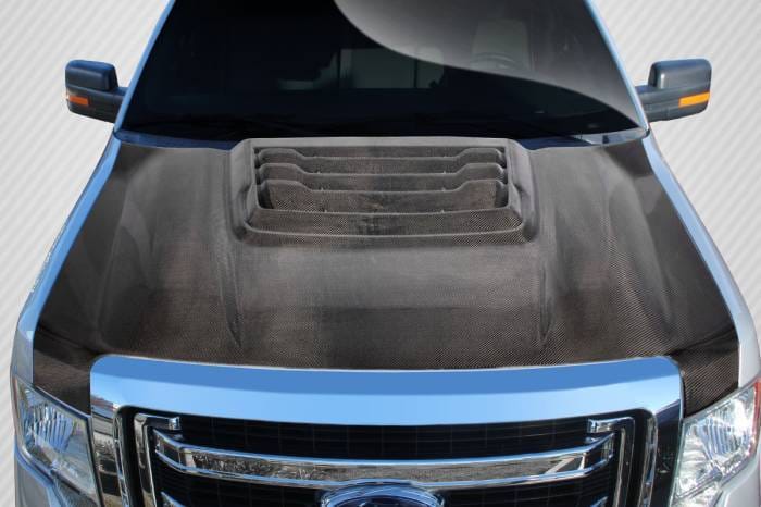 Ford F150 Raptor Look Carbon Fiber Creations Body Kit- Hood 114102