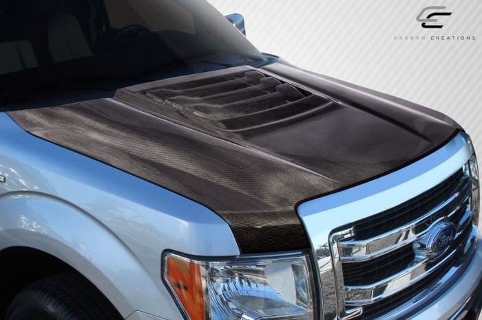 Ford F150 Raptor Look Carbon Fiber Creations Body Kit- Hood 114102 thumbnail 2
