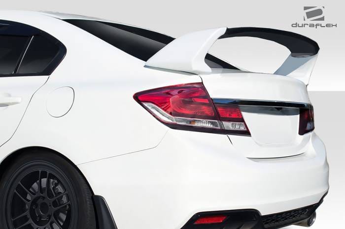 Honda Civic 4DR RR Duraflex Body Kit-Wing/Spoiler 114287 thumbnail 2
