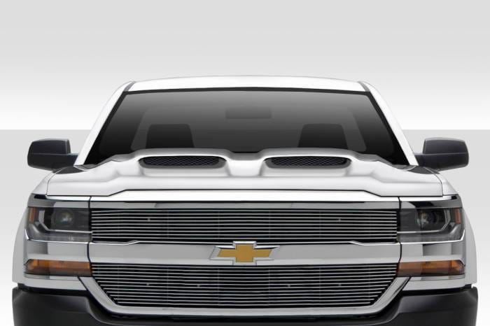 Chevrolet Silverado Dual Ram Air Duraflex Body Kit- Hood 115752 thumbnail 2