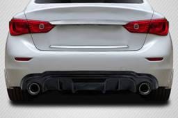 Infiniti Q50 Lighspeed Carbon Fiber Rear Bumper Diffuser Body Kit 116082