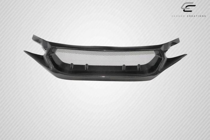 Honda Civic Type JS Carbon Fiber Creations Grill/Grille 116067 thumbnail 6