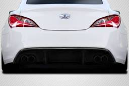 Hyundai Genesis 2DR RBS Carbon Fiber Rear Bumper Diffuser Body Kit 116200