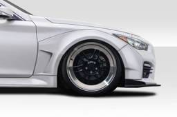 Infiniti Q50 Redline Duraflex Wide Front Fender Flares 116523