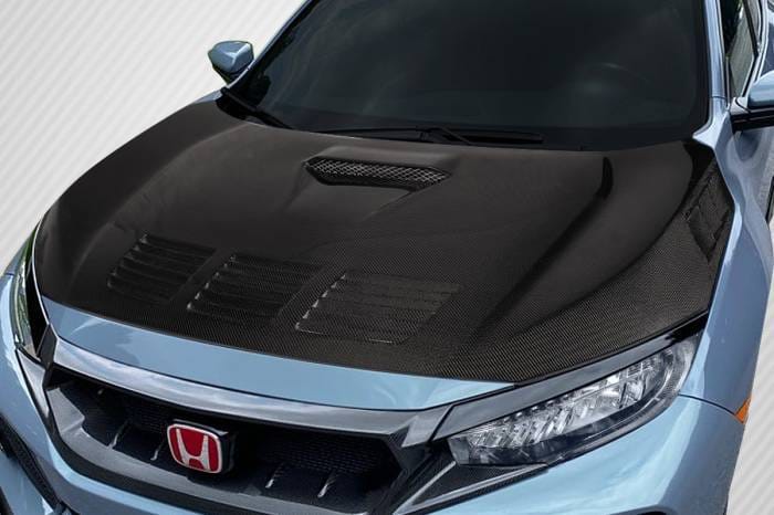 Honda Civic EVS Carbon Fiber Creations Body Kit- Hood 116758 thumbnail 2