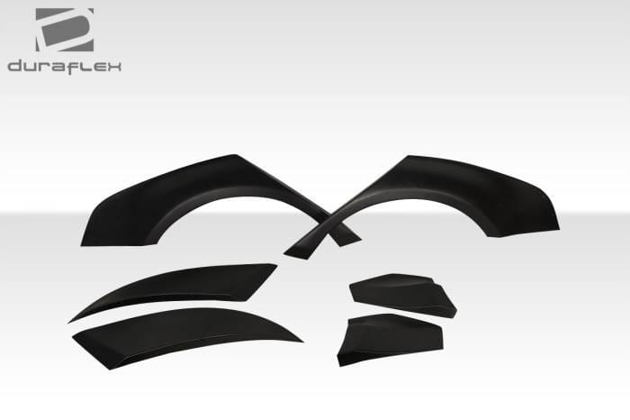 BMW 3 Series KTV Duraflex 6pcs Rear Fender Flares 117446 thumbnail 3