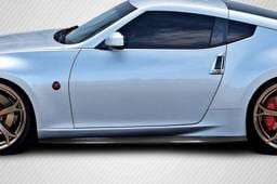 Nissan 370Z TurboT Carbon Fiber Creations Side Skirts Body Kit 118108
