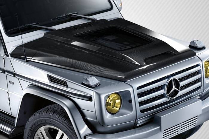 Mercedes G Class Window Carbon Fiber Creations Body Kit- Hood 117642 thumbnail 2