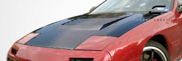 Mazda RX-7 Carbon Creations D-1 Hood - 1 Piece - 104230 thumbnail 2