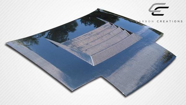 Mazda RX-7 Carbon Creations D-1 Hood - 1 Piece - 104230 thumbnail 5