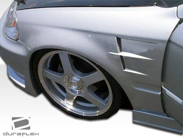 Honda Civic Duraflex X-2 Fenders - 2 Piece - 101788 thumbnail 2