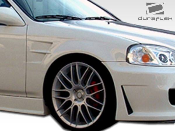 Honda Civic Duraflex X-2 Fenders - 2 Piece - 101788 thumbnail 3