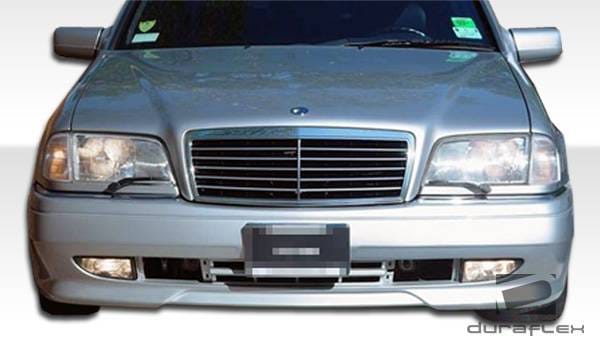 Mercedes-Benz C Class Duraflex AMG Look Front Bumper Cover - 1 Piece - 101485 thumbnail 3