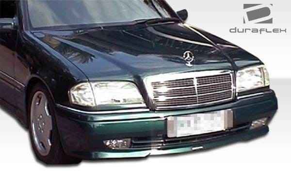 Mercedes-Benz C Class Duraflex AMG Look Front Bumper Cover - 1 Piece - 101485 thumbnail 5
