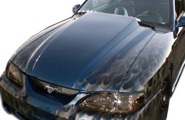 Ford Mustang Duraflex Cowl Hood - 1 Piece - 102255
