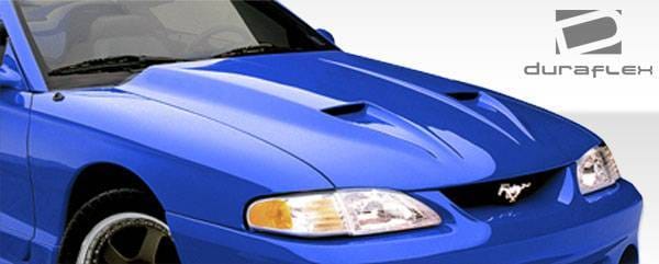 Ford Mustang Duraflex Mach 1 Hood - 1 Piece - 102256 thumbnail 4