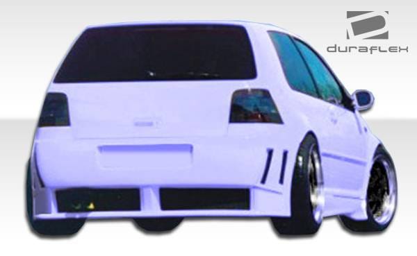 Volkswagen Golf GTI Duraflex Piranha Rear Bumper Cover - 1 Piece - 103120 thumbnail 3