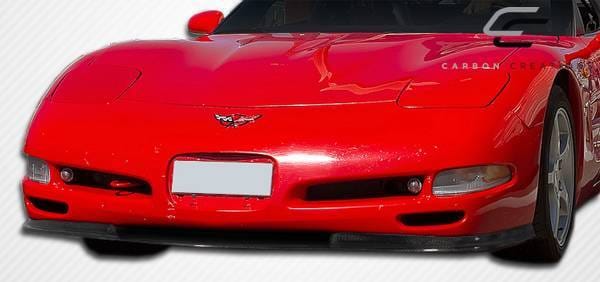 Chevrolet Corvette Carbon Creations Vortex Front Lip Under Spoiler Air Dam - 1 Piece - 106144 thumbnail 2
