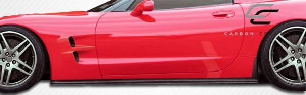 Chevrolet Corvette Carbon Creations ZR Edition Side Skirts Rocker Panels - 2 Piece - 105697 thumbnail 2