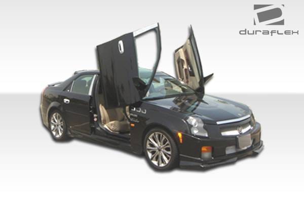 Cadillac CTS Duraflex Platinum Side Skirts Rocker Panels - 2 Piece - 100427 thumbnail 2