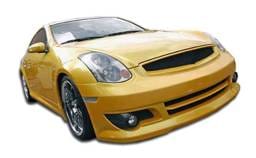Infiniti G35 2DR Duraflex K-1 Front Bumper Cover - 1 Piece - 100465