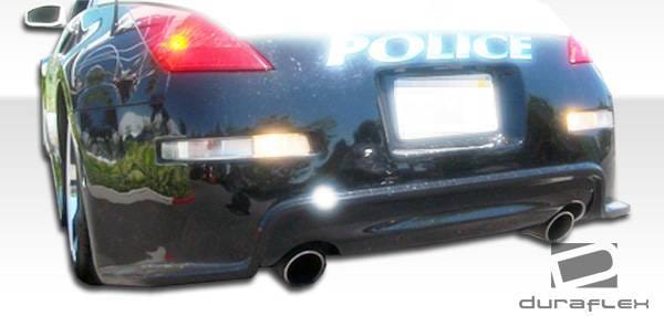 Nissan 350Z Duraflex Drifter 2 Rear Bumper Cover - 1 Piece - 100492 thumbnail 4