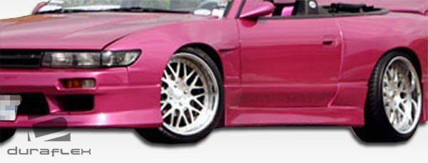 Nissan 240SX Duraflex V-Speed Side Skirts Rocker Panels - 2 Piece - 100887 thumbnail 2