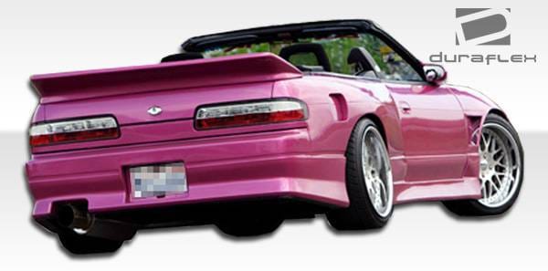 Nissan 240SX Duraflex V-Speed Side Skirts Rocker Panels - 2 Piece - 100887 thumbnail 4