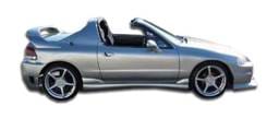 Honda Del Sol Duraflex Type M Side Skirts Rocker Panels - 2 Piece - 101253