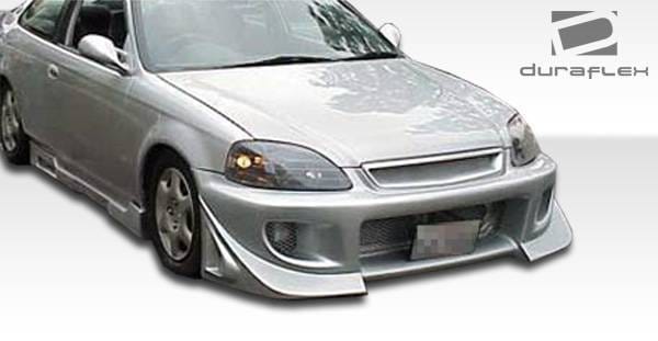 Honda Civic 2DR & 3DR Duraflex Spyder Side Skirts Rocker Panels - 2 Piece - 101720 thumbnail 2