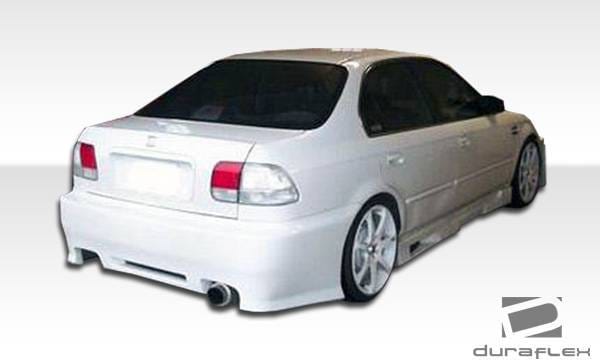 Honda Civic 2DR & 3DR Duraflex Spyder Side Skirts Rocker Panels - 2 Piece - 101720 thumbnail 3