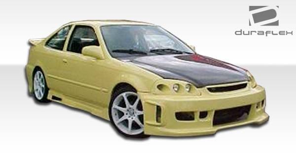 Honda Civic 2DR & 3DR Duraflex Spyder Side Skirts Rocker Panels - 2 Piece - 101720 thumbnail 6