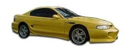 Ford Mustang Duraflex Vader Side Skirts Rocker Panels - 2 Piece - 101442