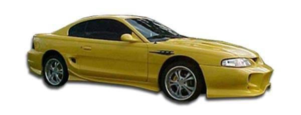 Ford Mustang Duraflex Vader Side Skirts Rocker Panels - 2 Piece - 101442