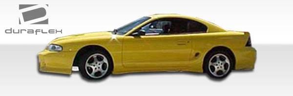 Ford Mustang Duraflex Vader Side Skirts Rocker Panels - 2 Piece - 101442 thumbnail 2