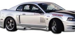 Ford Mustang Duraflex KR-S Side Skirts Rocker Panels - 2 Piece - 102478