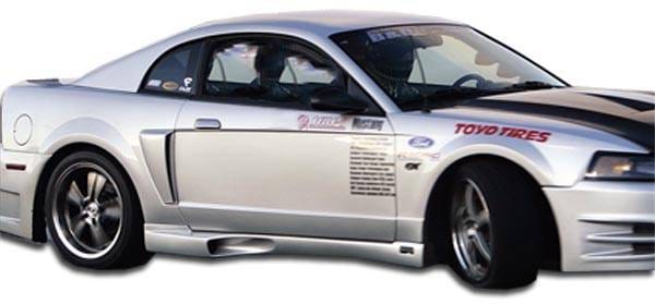 Ford Mustang Duraflex KR-S Side Skirts Rocker Panels - 2 Piece - 102478