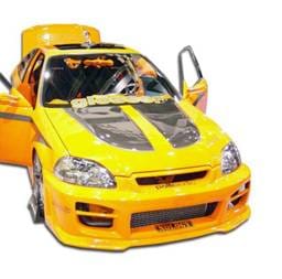 Honda Civic Duraflex R34 Front Bumper Cover - 1 Piece - 102103