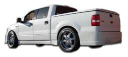 Ford F150 Duraflex Platinum Rear Bumper Cover - 1 Piece - 102262
