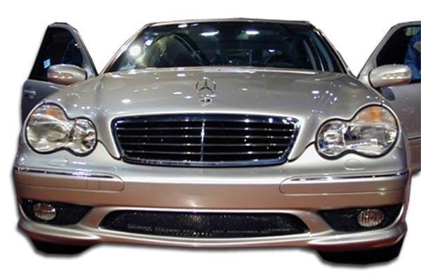 Mercedes-Benz C Class Duraflex AMG Look Front Bumper Cover - 1 Piece - 103077