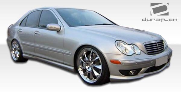 Mercedes-Benz C Class Duraflex AMG Look Front Bumper Cover - 1 Piece - 103077 thumbnail 5