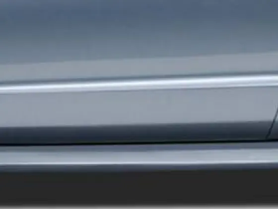Car side skirt detail